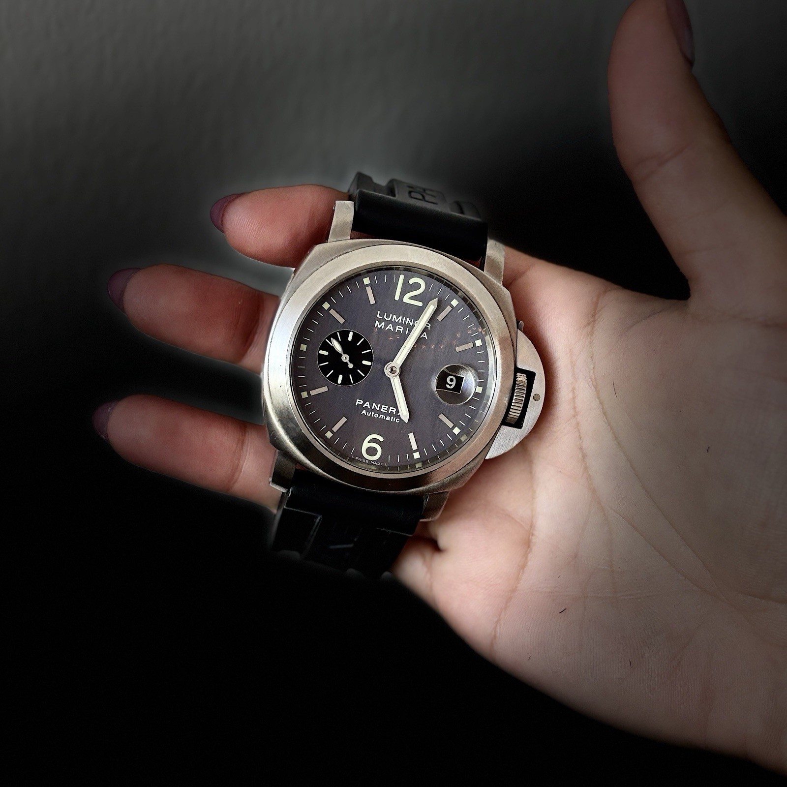 Panerai Luminor Marina Gray 44mm Men’s Watch – PAM00091 – Watch Only