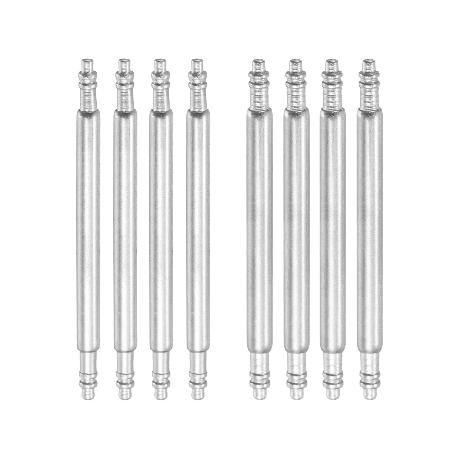8Pcs, 22mm Watch Spring Bar Pins 1.5mm+1.8mm Diameter Stainless Steel Band Pins
