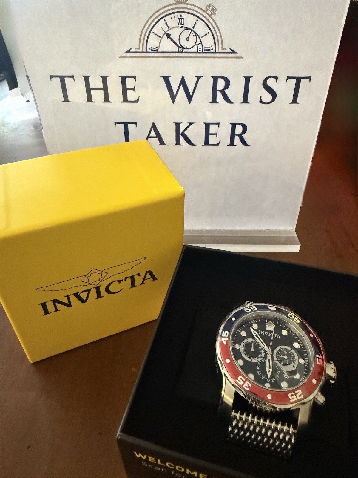 Invicta Men’s Pro Diver Black Dial Watch – 47630