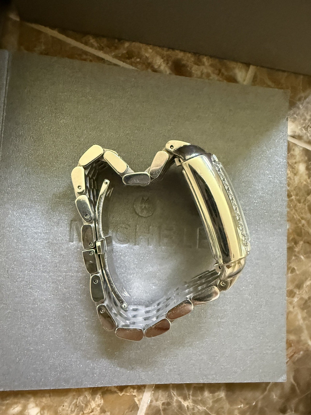 Michele Milou MW15A01A2025 Diamond Mother of Pearl Quartz Women’s Watch