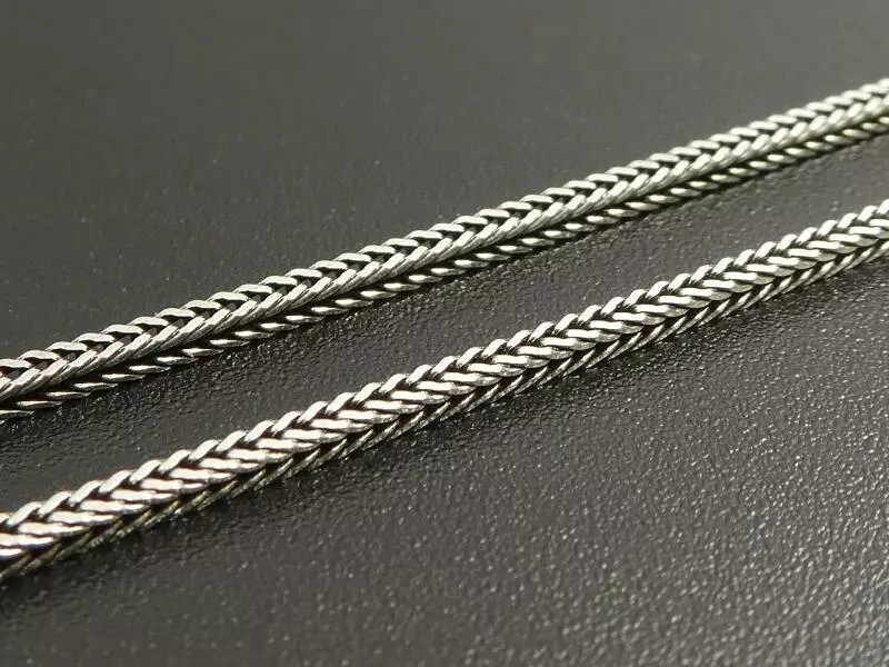Finely Braided Italy 925 Sterling Silver Chain Necklace 1.3m 18″ 20″ 22″ 24″