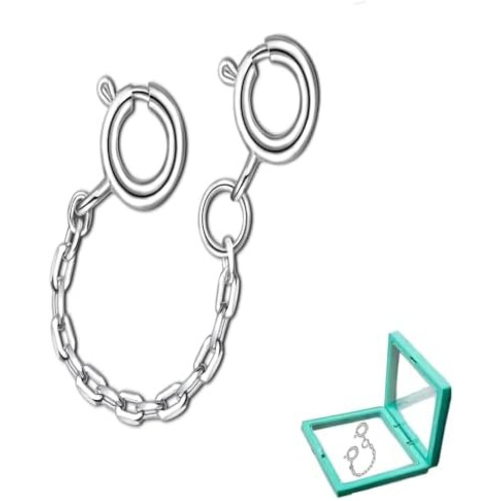 Necklace Extender Silver Sterling Chain Extension for Women Bracelet Safety Secu