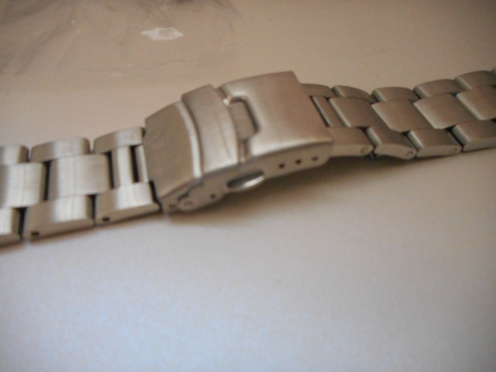 Mens 22mm Curved End OYSTER Solid Stainless Steel Brushed Watch bracelet SKX007J