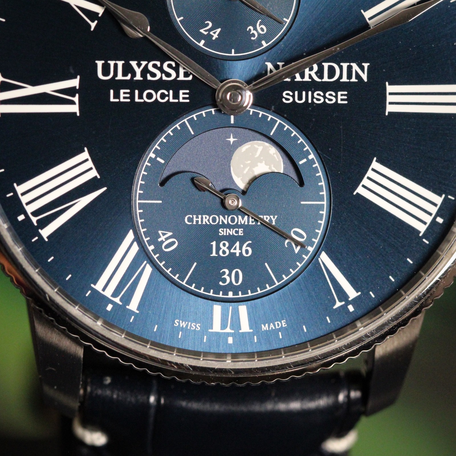 Ulysse Nardin Marine Torpilleur Moonphase 1193-310LE-3A-175/1A Blue Limited