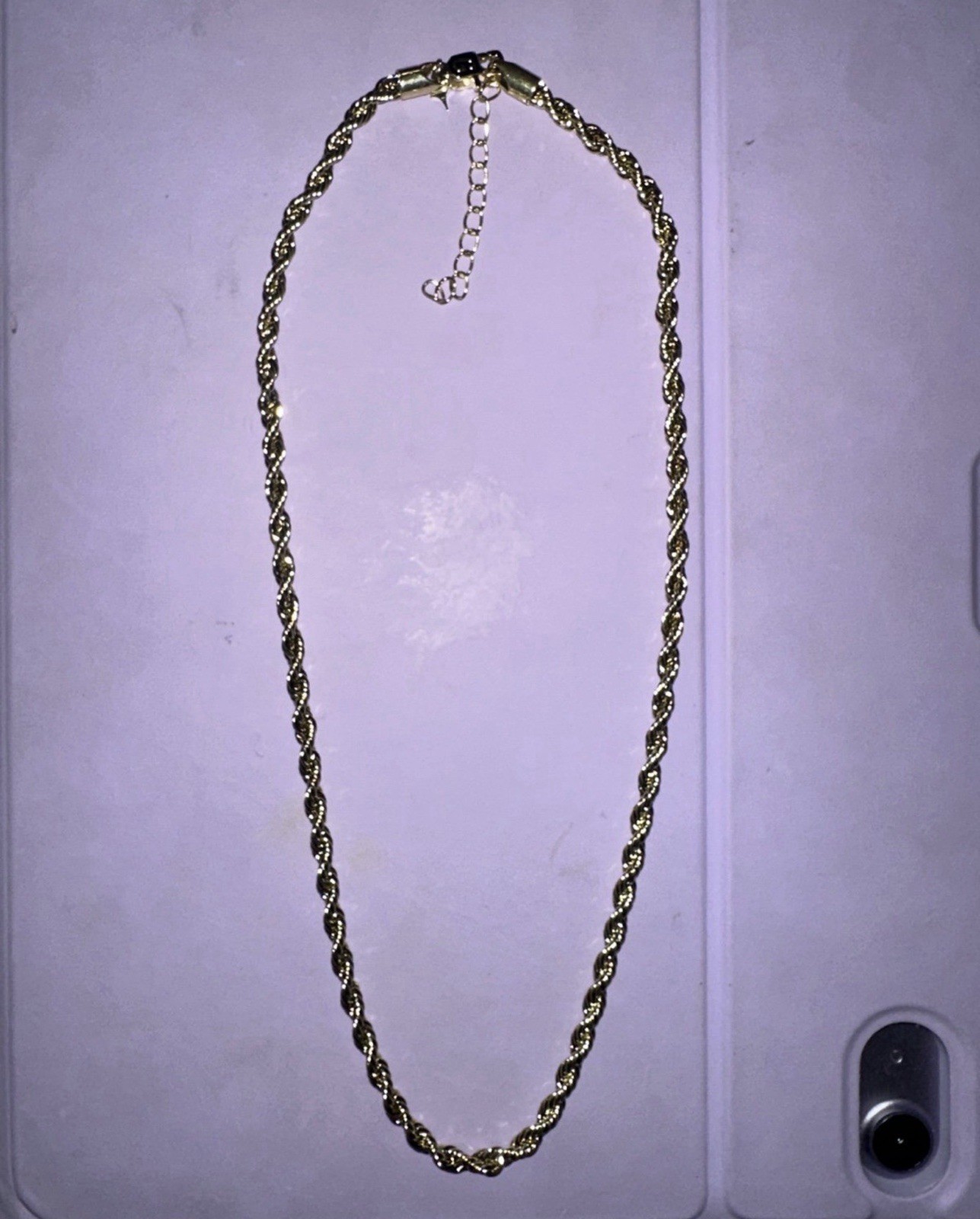 Gold Rope Chain Necklace (4mm, 18–20”) – GLD