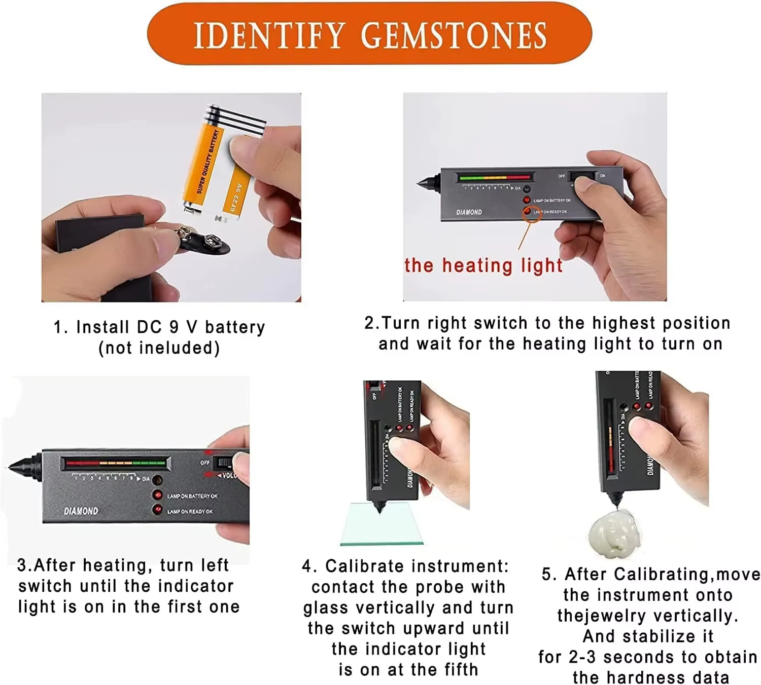 Horizon Diamond Selector V2 Portable Tester GEMSTONE Platform Jeweler Tool -…