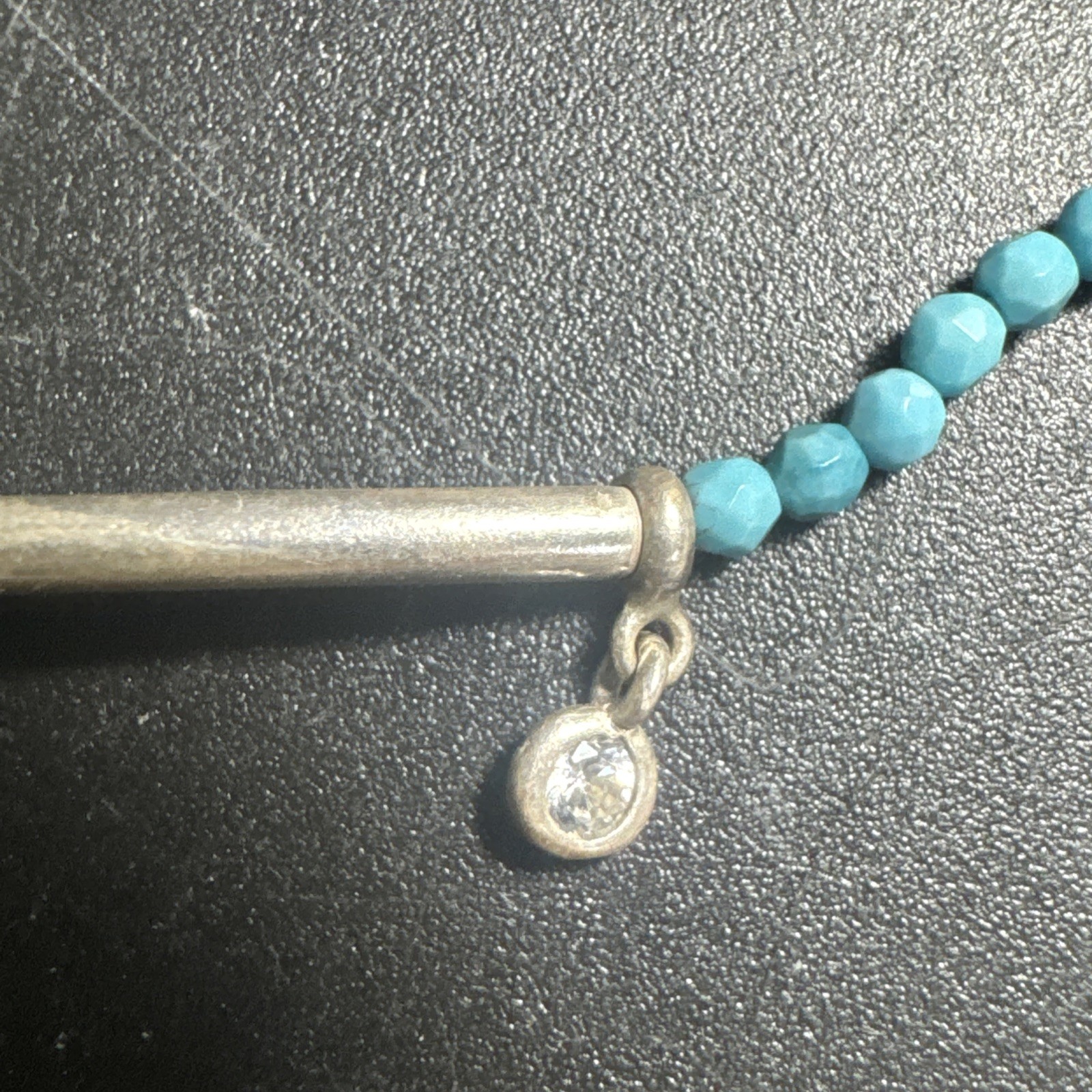 Retired silpada horizon bracelet Blue Dainty Minimalist Beaded