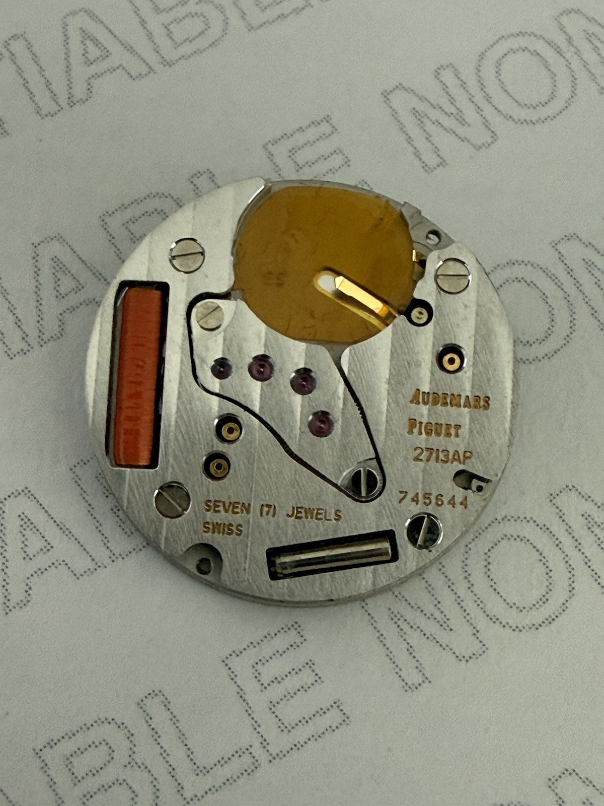 Audemars Piguet 2713AP Movement for Royal Oak 33mm Quartz model