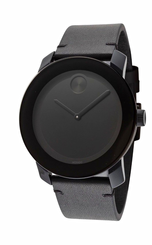 Movado Bold 42mm Black Dial Men’s Quartz Watch 3600306
