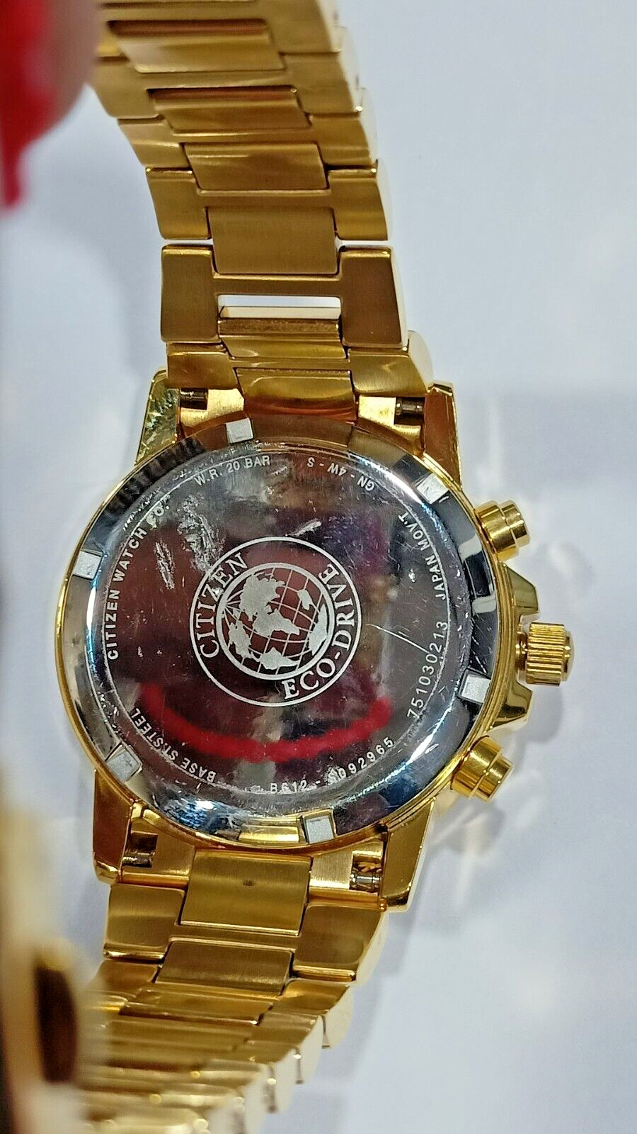 B612-S092965 CITIZEN ECO DRIVE DUAL TONE WATCH FOR MEN – EC-70