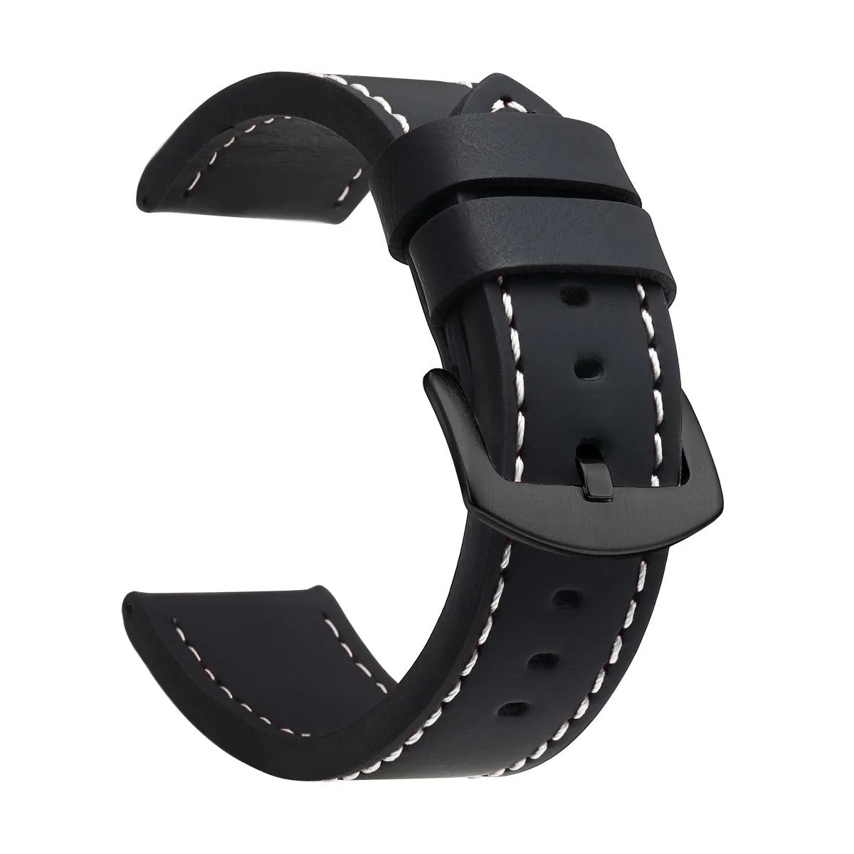 18mm 20mm 22mm 24mm Classic Genuine Leather Watch Band Strap Wristband