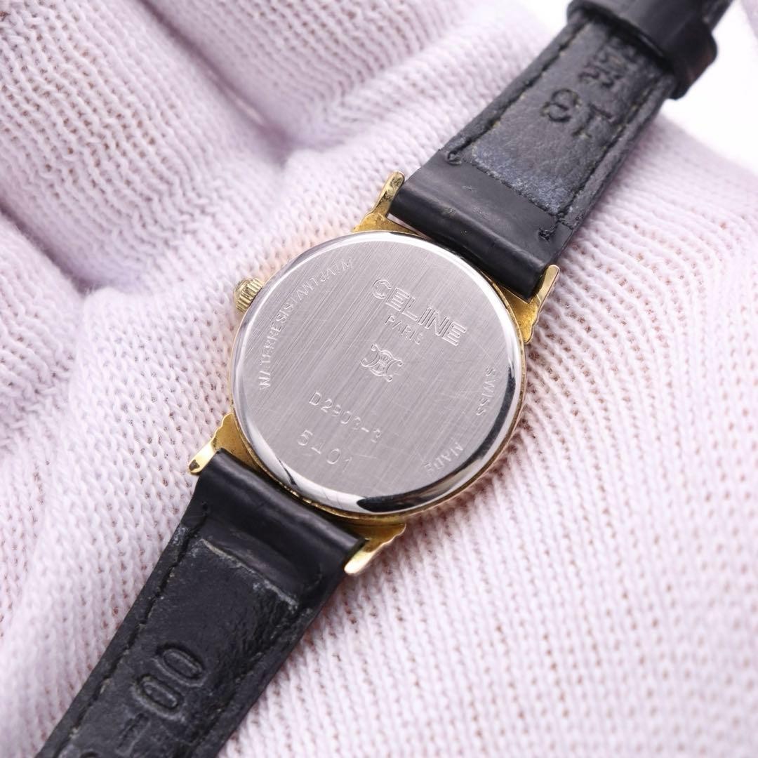 CELINE D2903-3 Small Seconds Watch 22mm New Battery Vintage Working