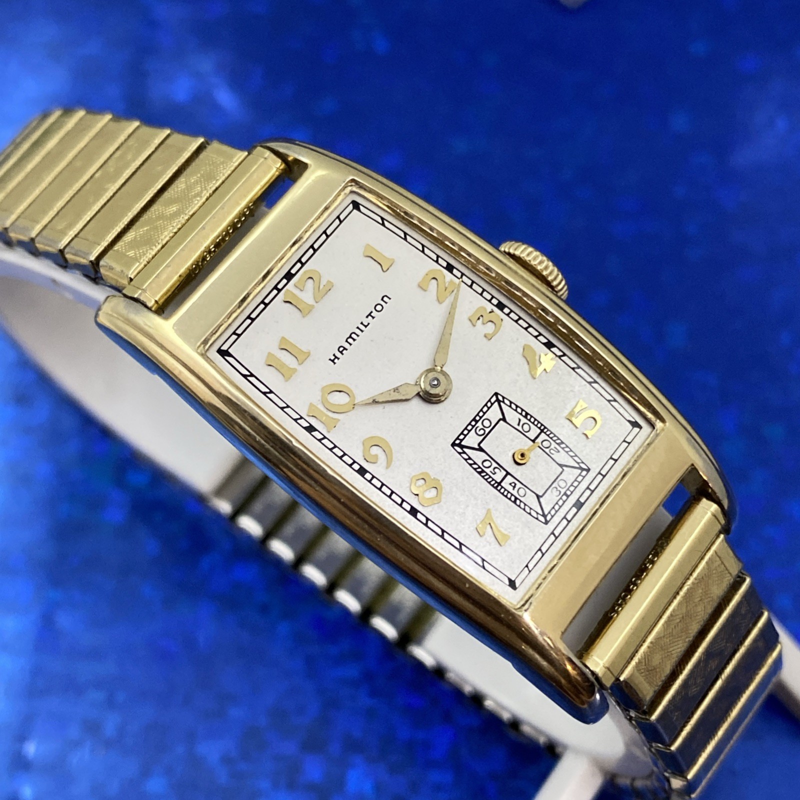 Vintage 1936 Man’s HAMILTON CLARK Stunning Long Case Serviced & 1 Year WARRANTY