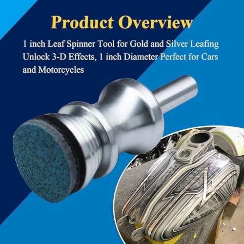 1 inch Leaf Spinner Tool Engine Turn for Gold and 1 Inch Leaf Spinner Tool