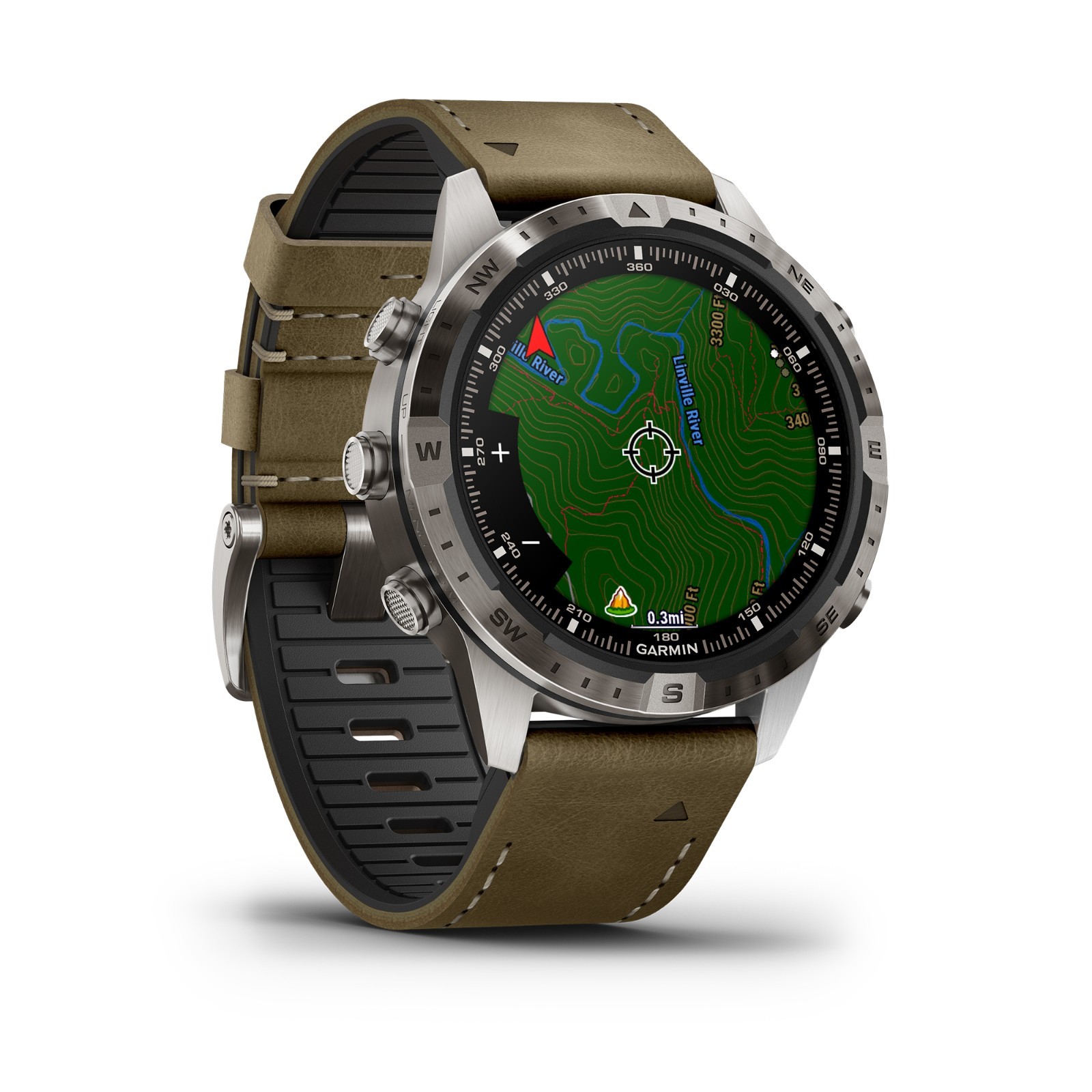 Garmin MARQ Adventurer Gen 2 Titanium Modern Tool Watch for Exploration