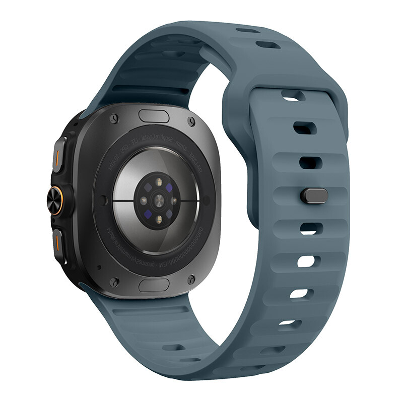 47mm Soft Silicone Loop Bracelet Sports Band For Samsung Galaxy Watch 7 Ultra