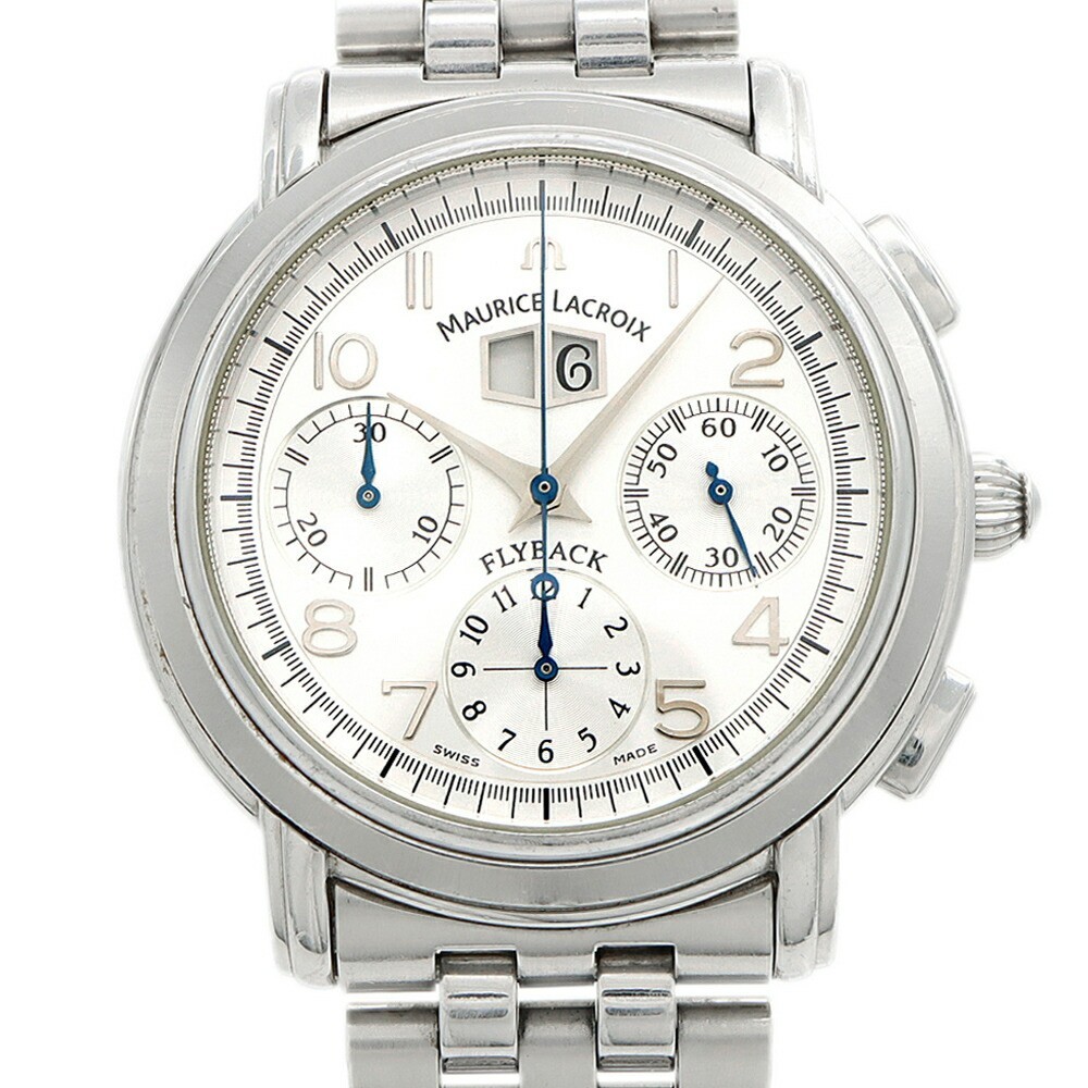 Maurice Lacroix Masterpiece Flyback Chronograph Big Date Auto 40mm Watch