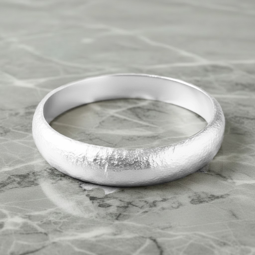 Hammered CUSTOM 999 Silver 95g Ancient Rome Bracelet Bangle 12mm Thick 3.5mm