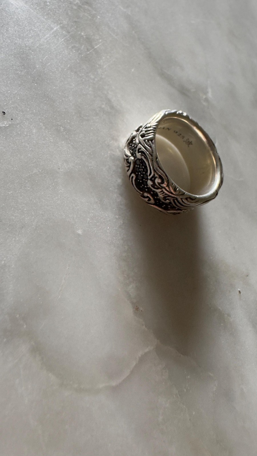 David Yurman Waves Band Ring