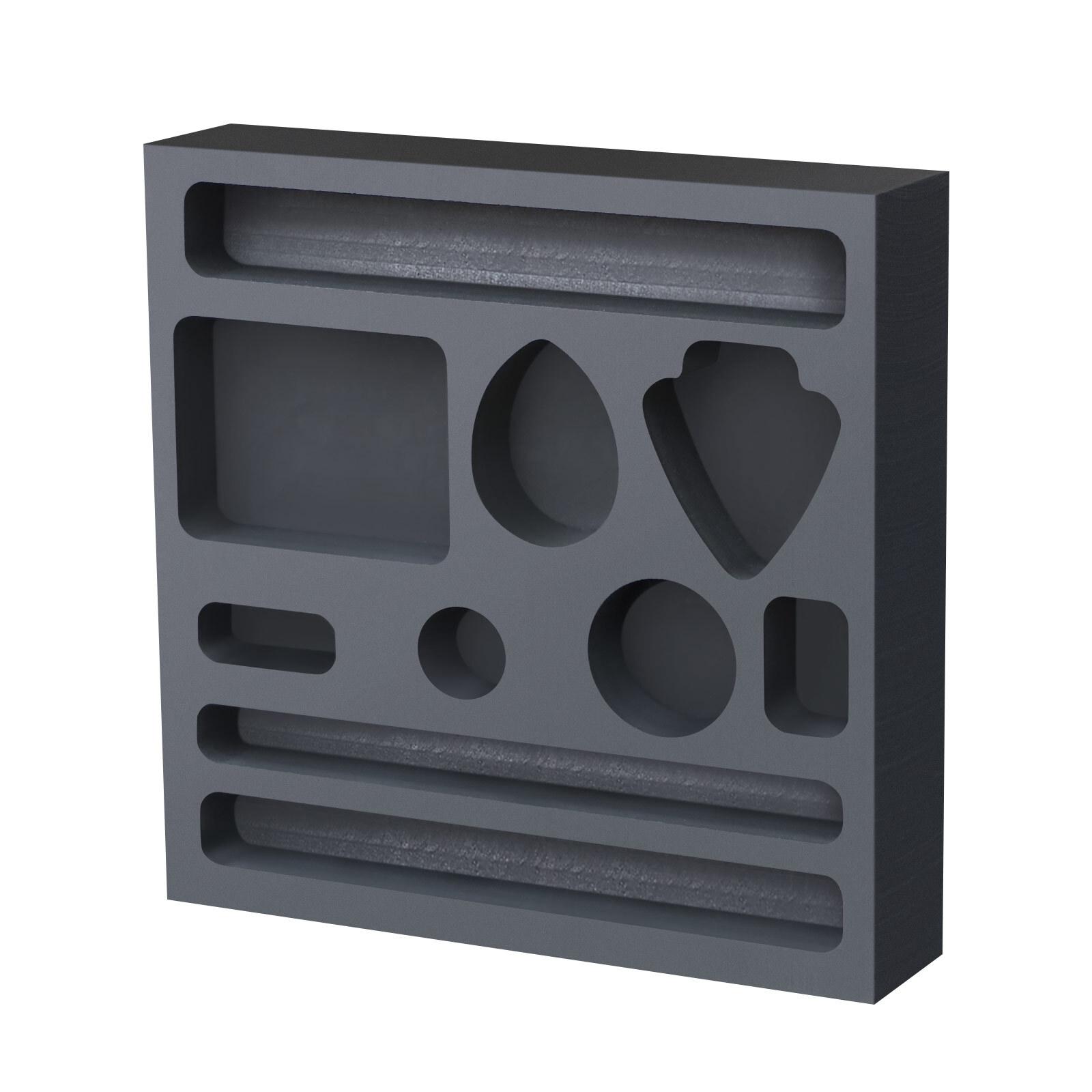 1PC Graphite Ingot Casting Mold Combo Mould For Melting Refining Gold Silver NEW