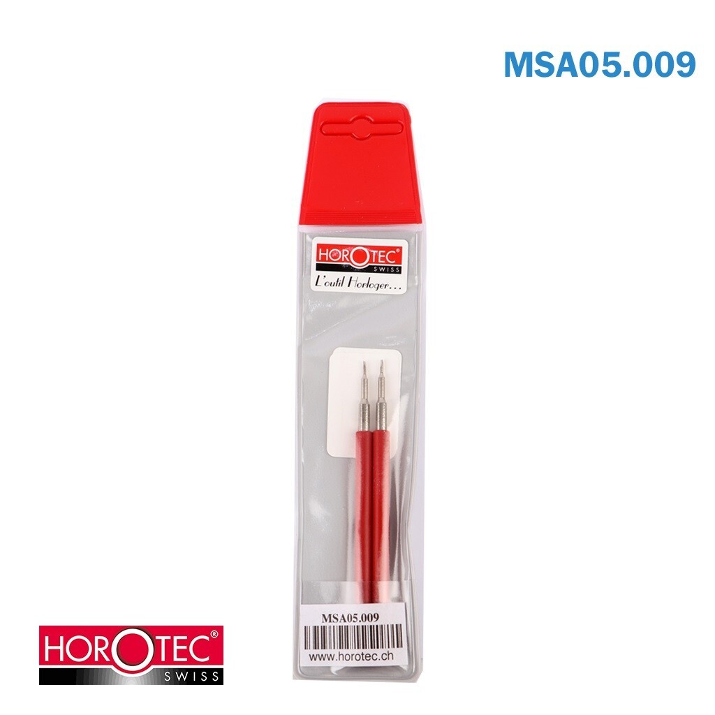 HOROTEC® Hand Levers MSA05.009, L105mm, Tips Width 1mm, 2x MSA70.004 Included.