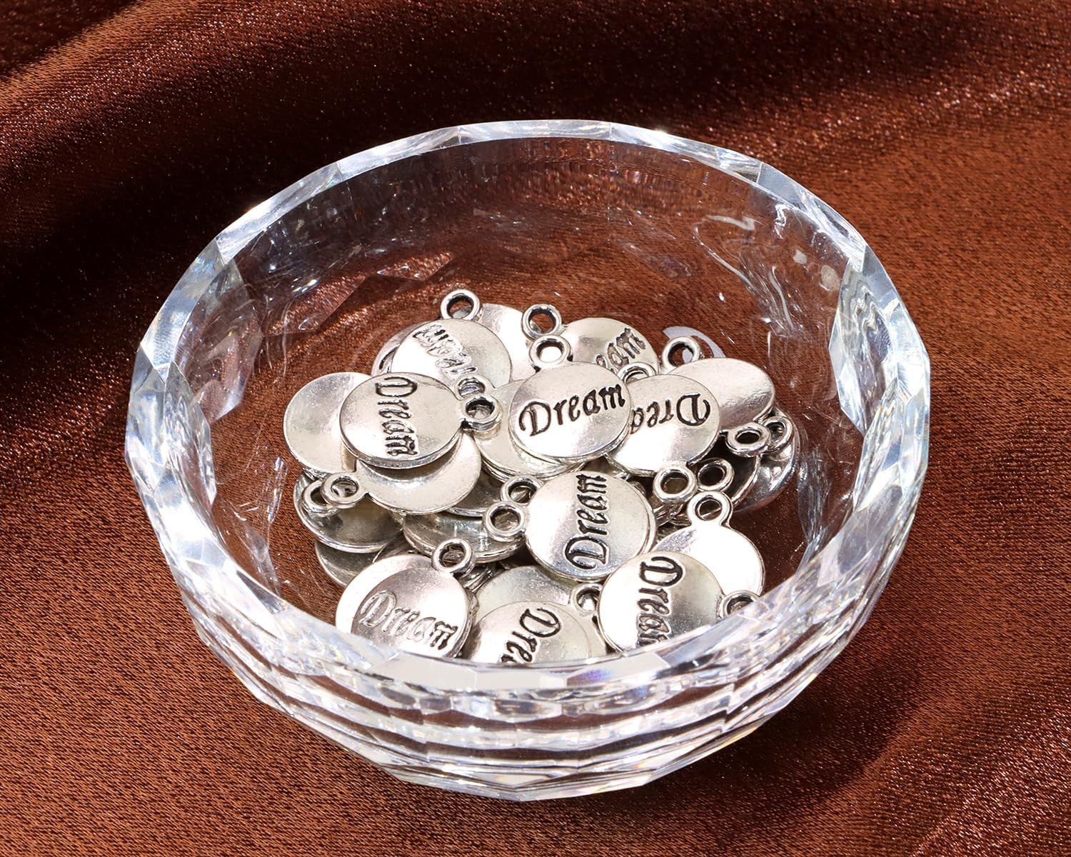 Dream Charms Inspiration Message Charms for DIY Necklace Earring Bracelet Pendan
