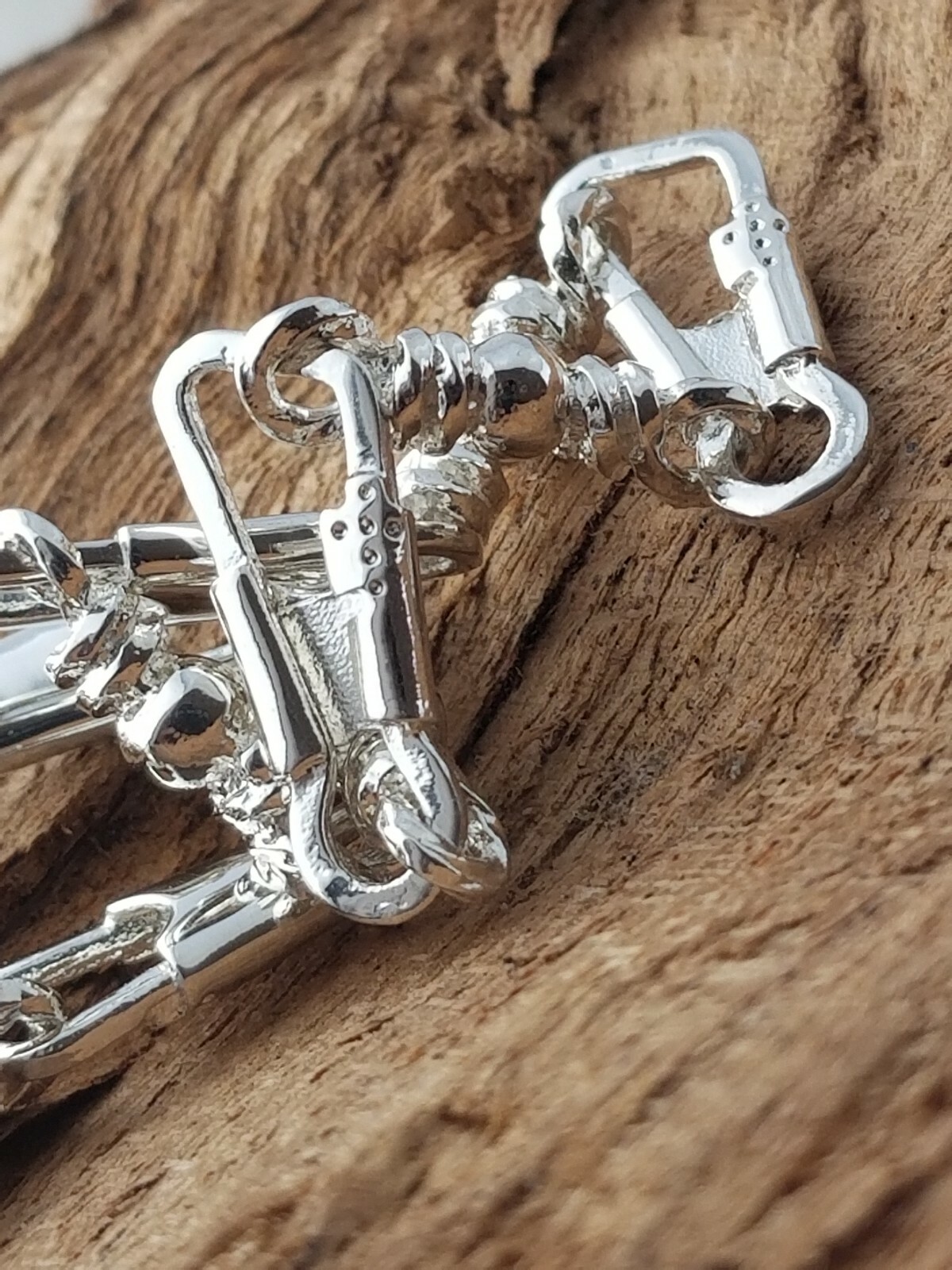 ACTS Bracelet Sterling Silver Fishers Of Men Bracelet/Walk to Emmaus. Beautiful!