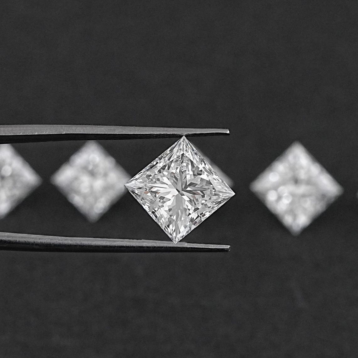 2 Carat Princess Cut Lab Grown Diamond D-F / VS1 Loose Diamonds – IGI CERTIFIED