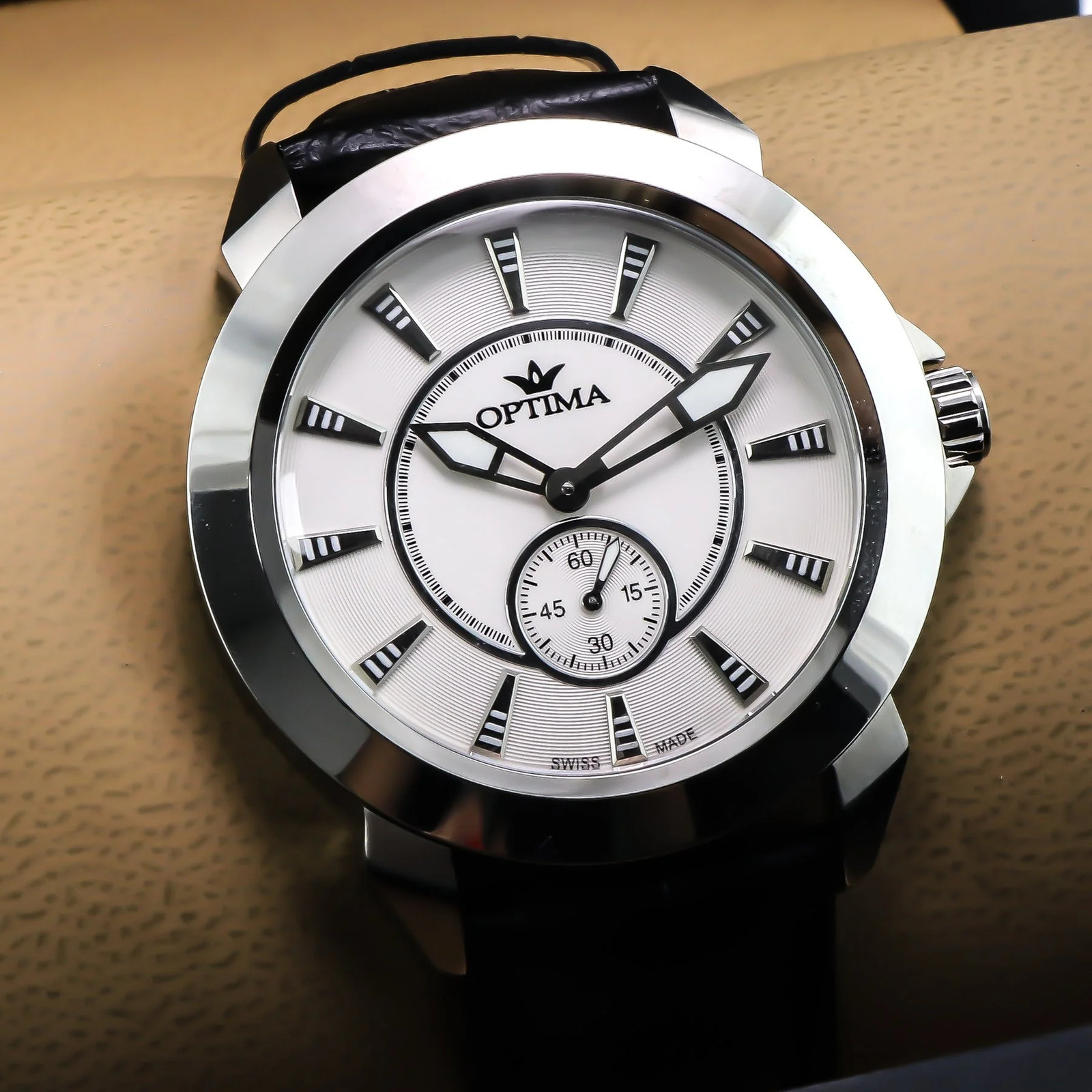 Optima – Swiss Watch – OSM264-SL-1 Quartz 42.6 mm OSM264 50m (5 ATM, 169 ft)