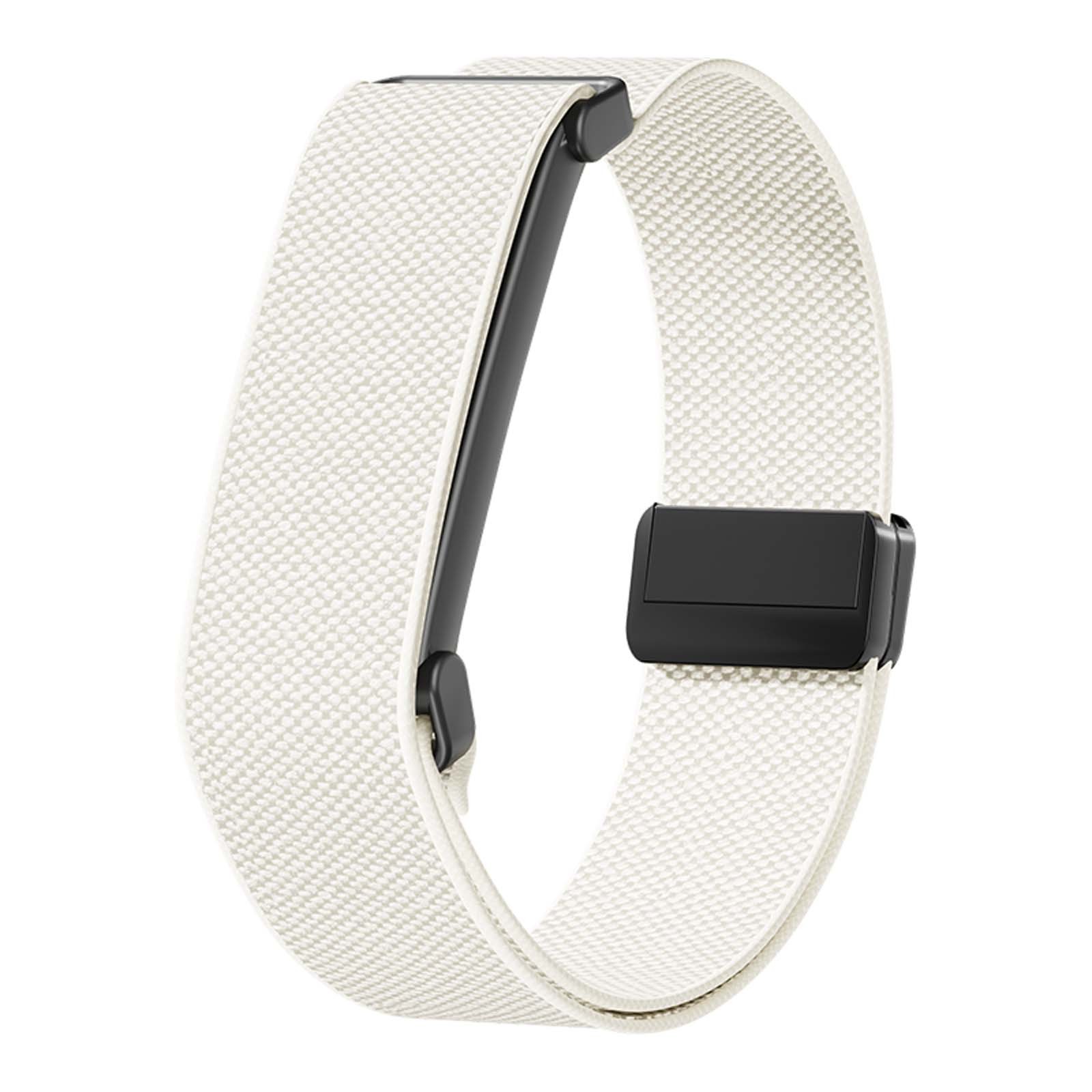 For Google Fitbit Air Magnetic Adjustable Elastic Nylon Loop Strap Bracelet Band
