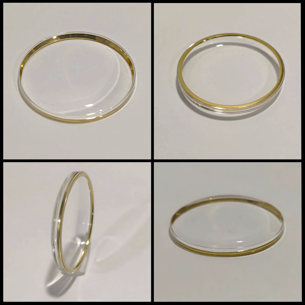 Crystal Generic Dome Acrylic Watch Plexi Glass with Tension Ring (Armoured) 2PCS