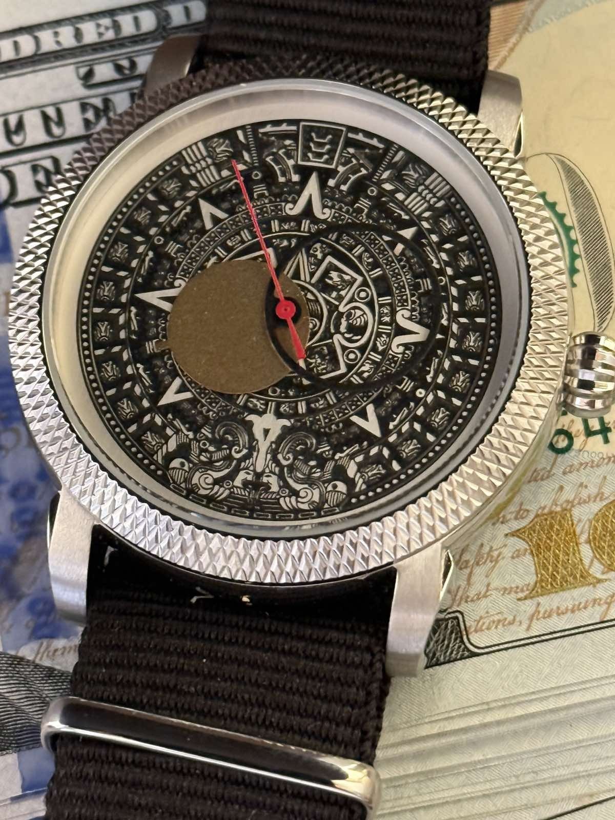 Watch Automatic Buran Black Horoscope Raketa USSR Wrist Pilot Vintage Soviet Men