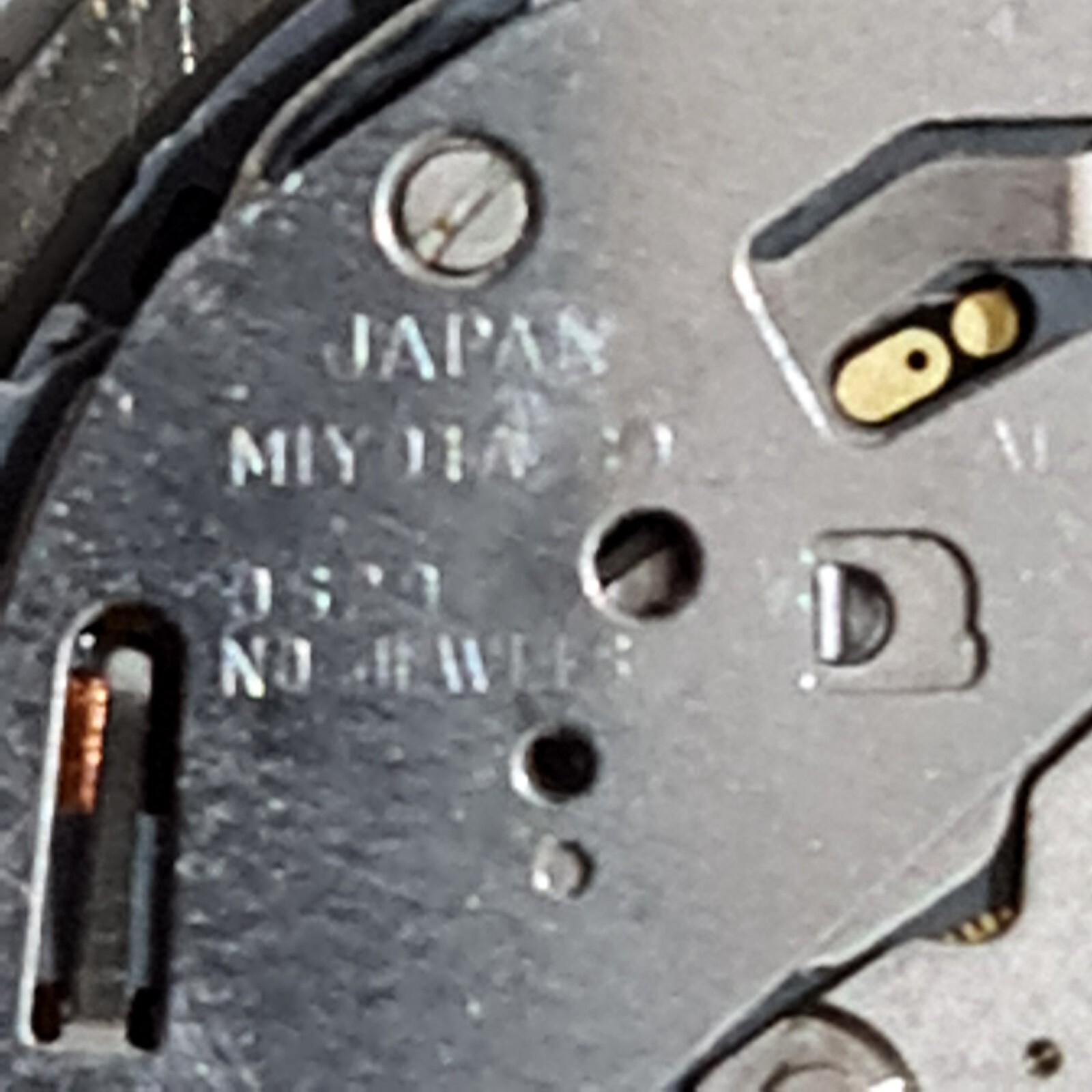Casio Edifice EF-550 Movement Only In Working Order See Description And Photos.