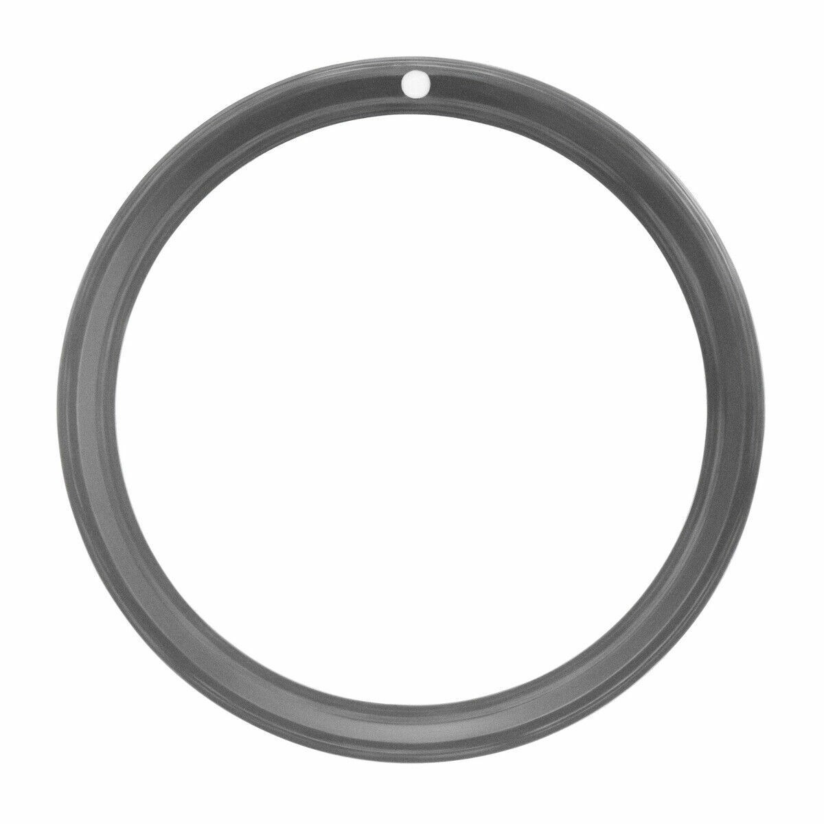 Faded Gray Fat Font Aluminum Replacement Bezel Insert 36.50mm x 30.40mm