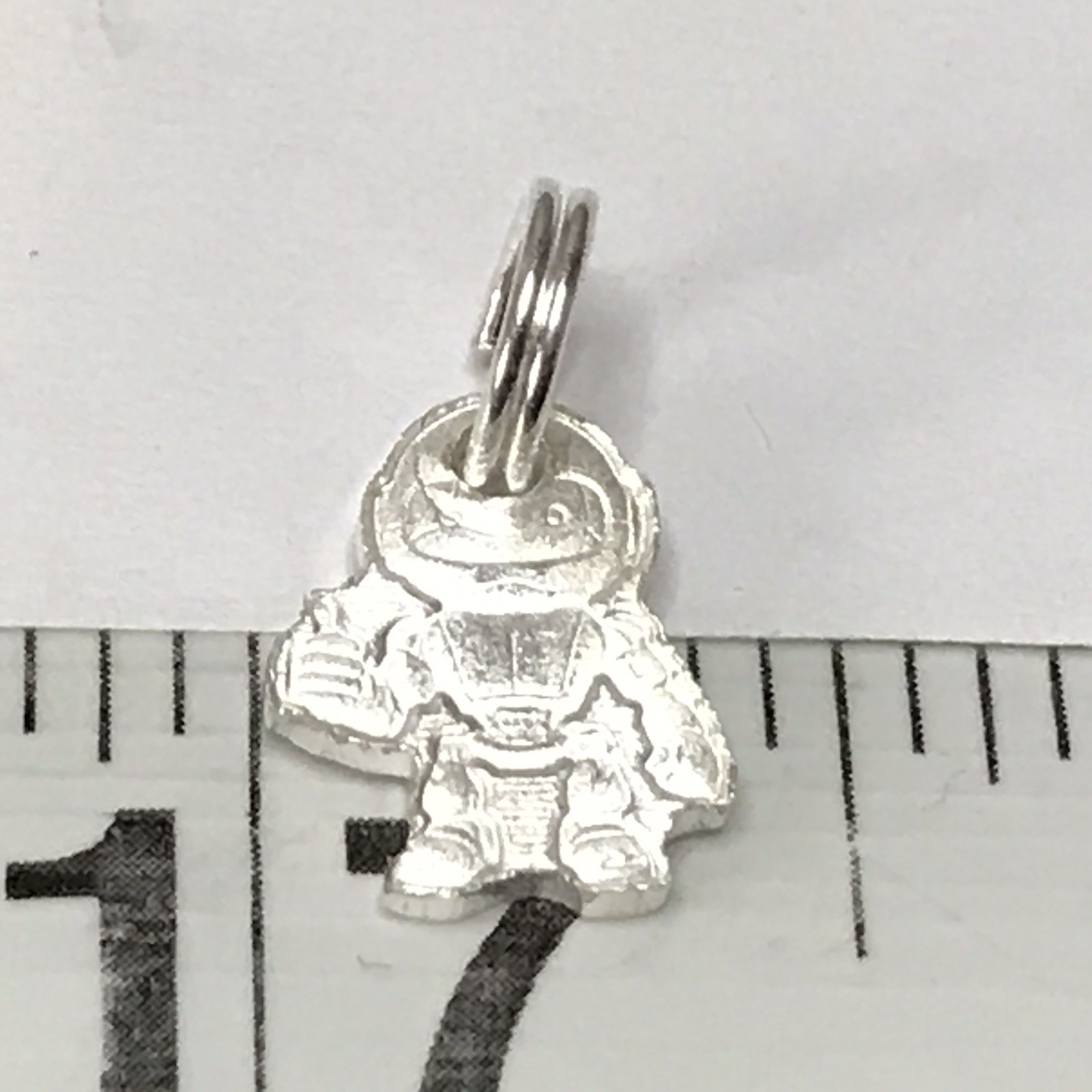 1gram .999 Pure Silver Spaceman Jewelry CHARM/PENDANT