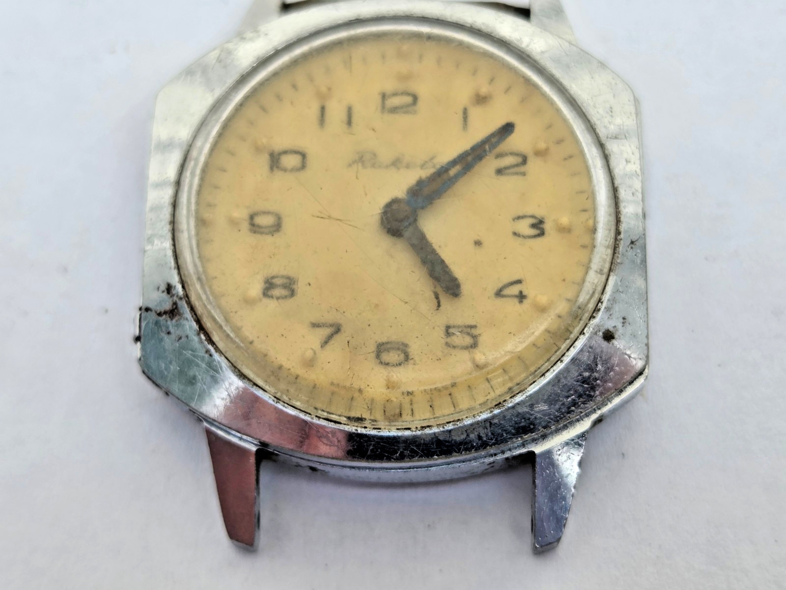 Russian Soviet Watch Raketa Rocket For The Blind Not working for parts US Seller