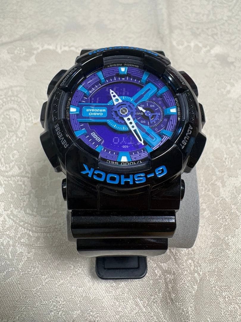 G-SHOCK GA-110HC Good condition Black/Blue