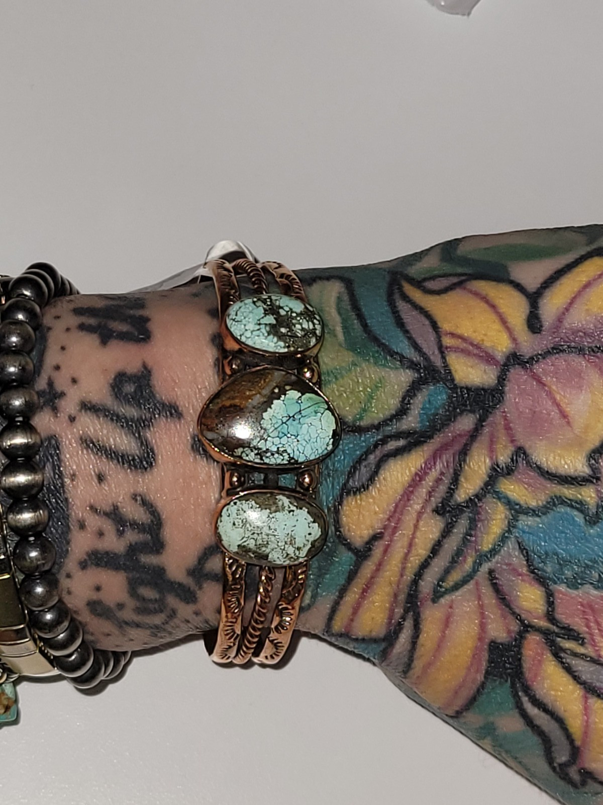 Dry Creek Turquoise Copper Cuff