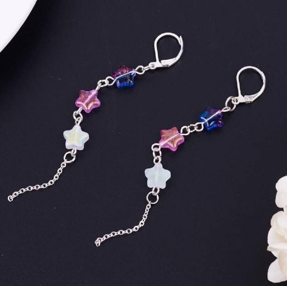 100pcs Stainless Steel Lever Back Hoop Earrings Surgical Earring Components f…