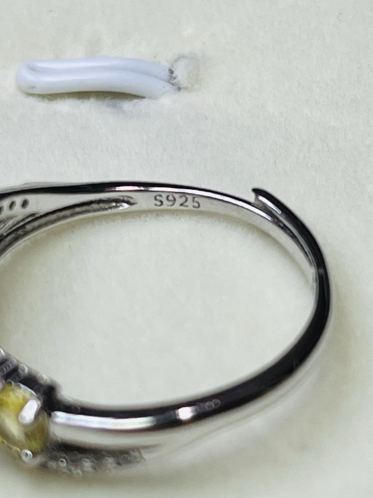 925 Sterling Silver Natural Sapphire Pink Blue Green Orange Yellow Band Ring