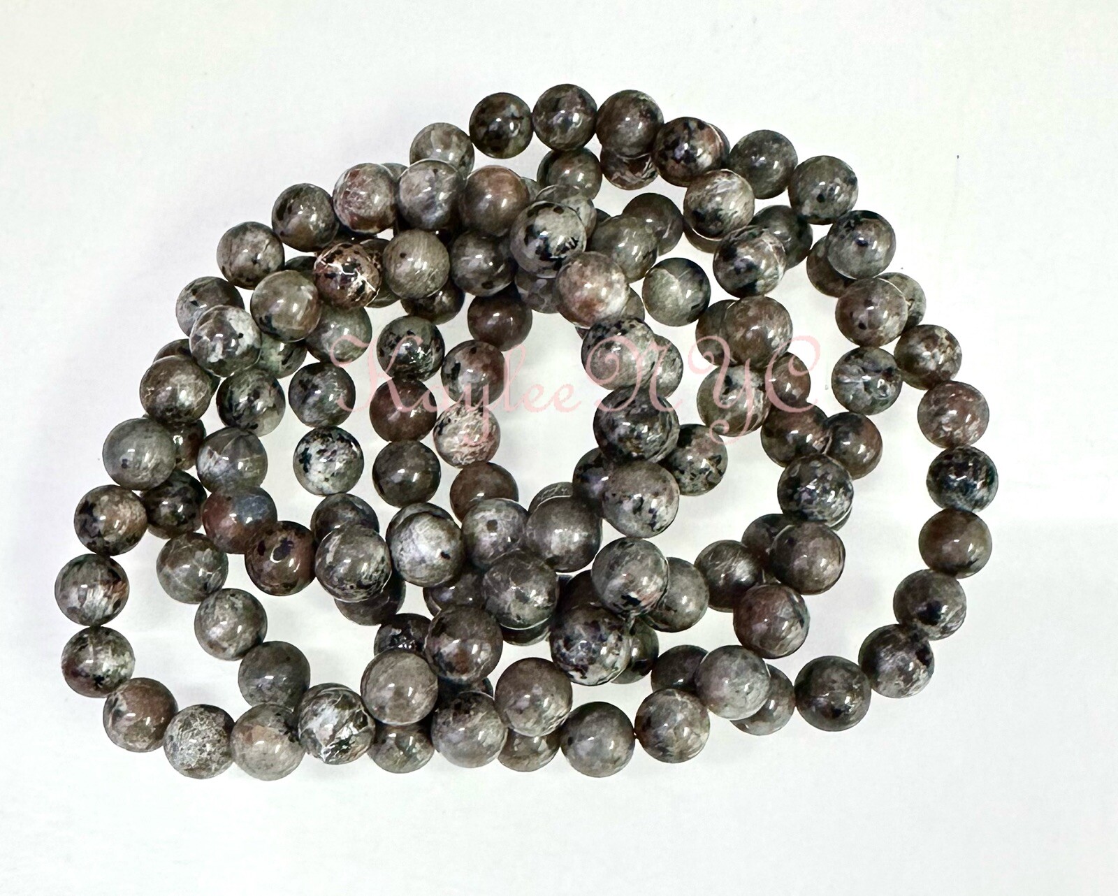 Wholesale 6 Pcs Natural Yooperlite Bracelet 8mm 7.5” Healing Energy Crystal