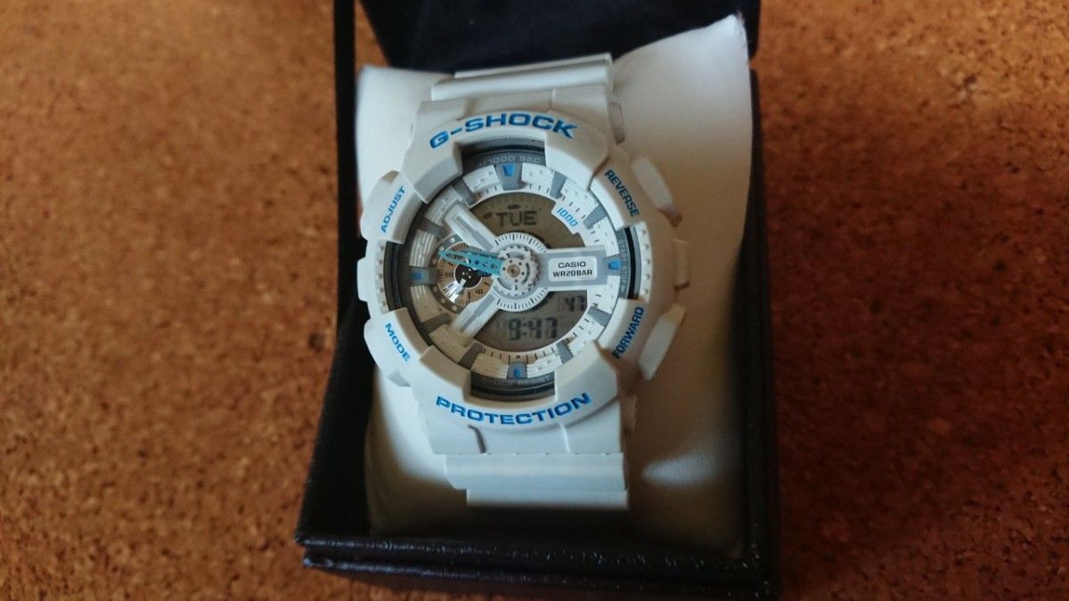 Casio G-SHOCK GA-110SN-7AJF Hyper Colors White Blue Watch