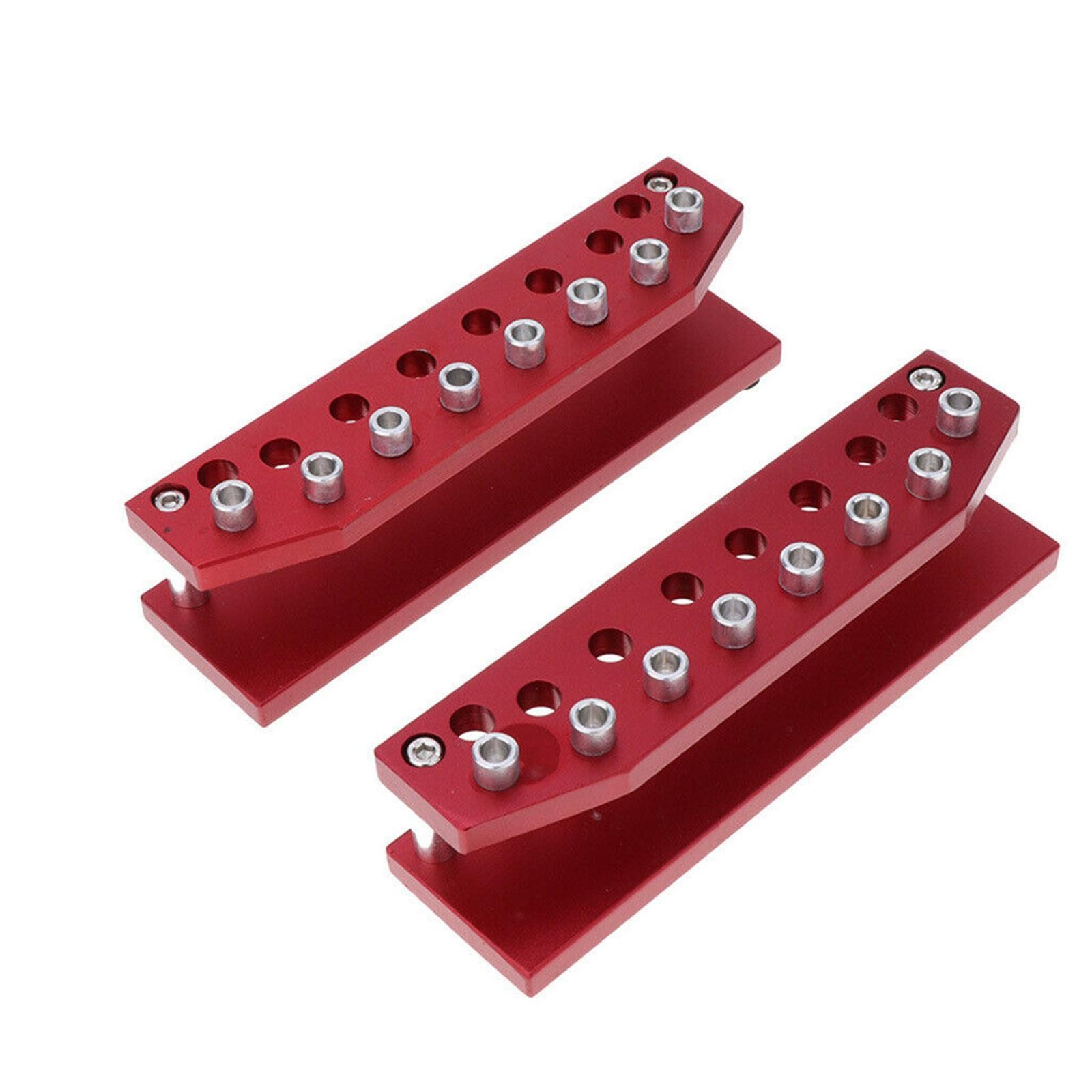 Portable Aluminum Alloy Screwdriver 8-Holder Base Rack Watchmaker Repair Tool