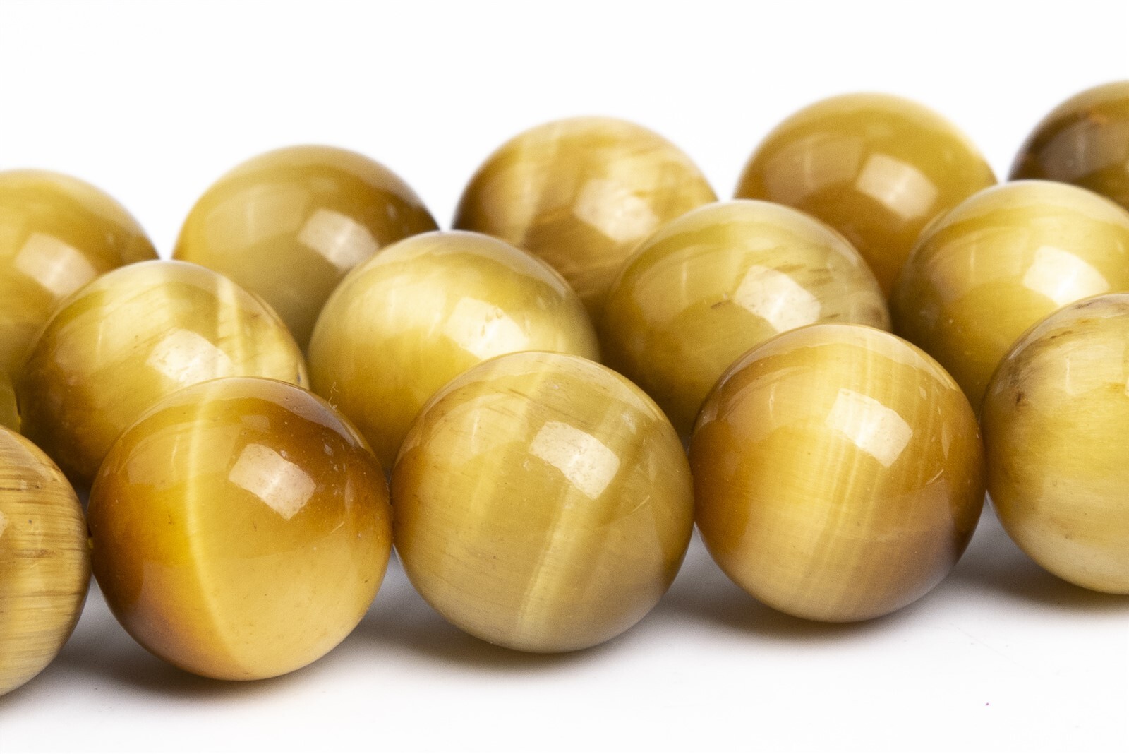 Golden Tiger Eye Beads Grade AA Round Gemstone Loose Beads 6/8/10/12MM