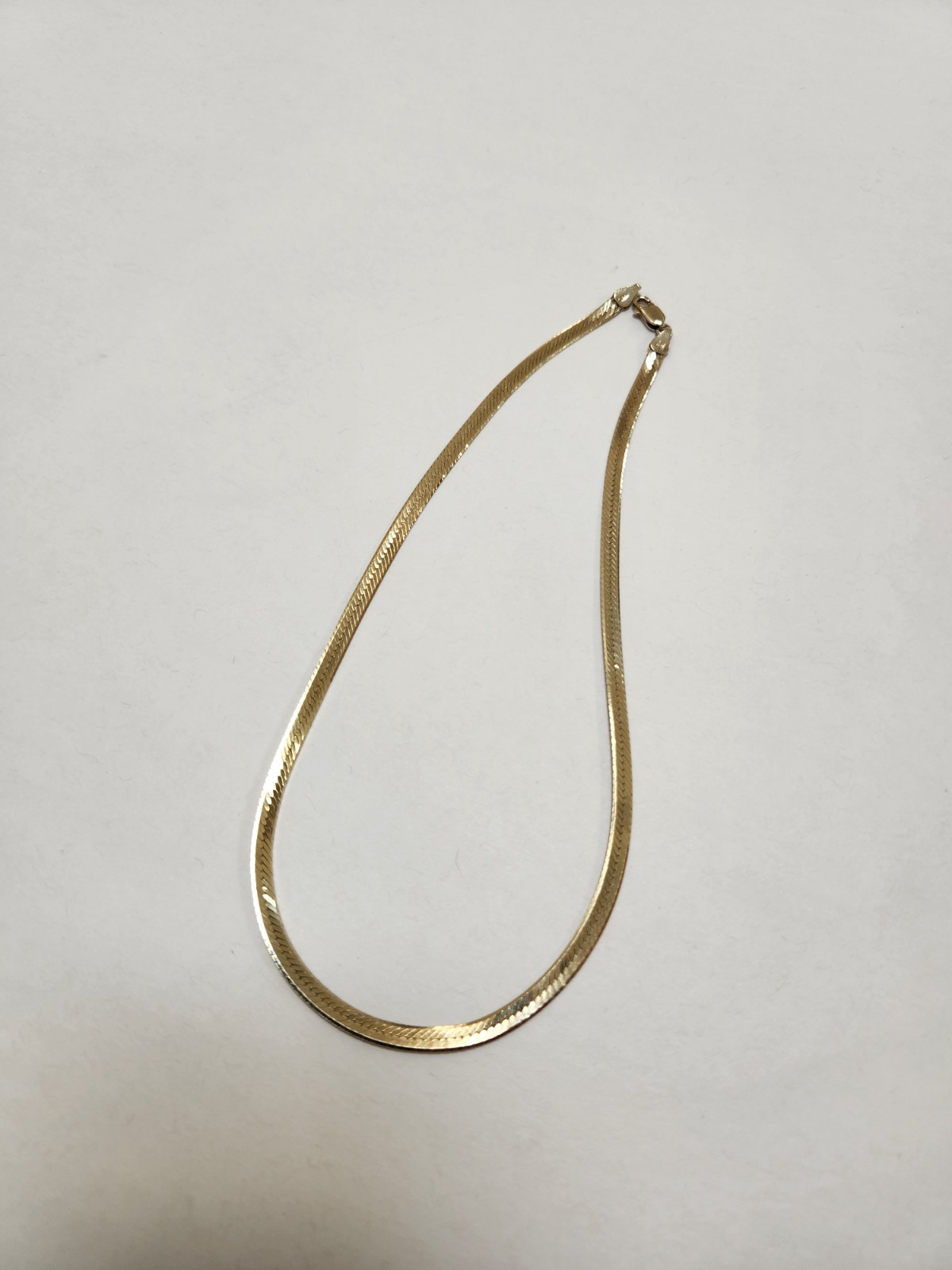 Trifari Silver Tone Chain Link Statement Necklace 18″ Adjustable