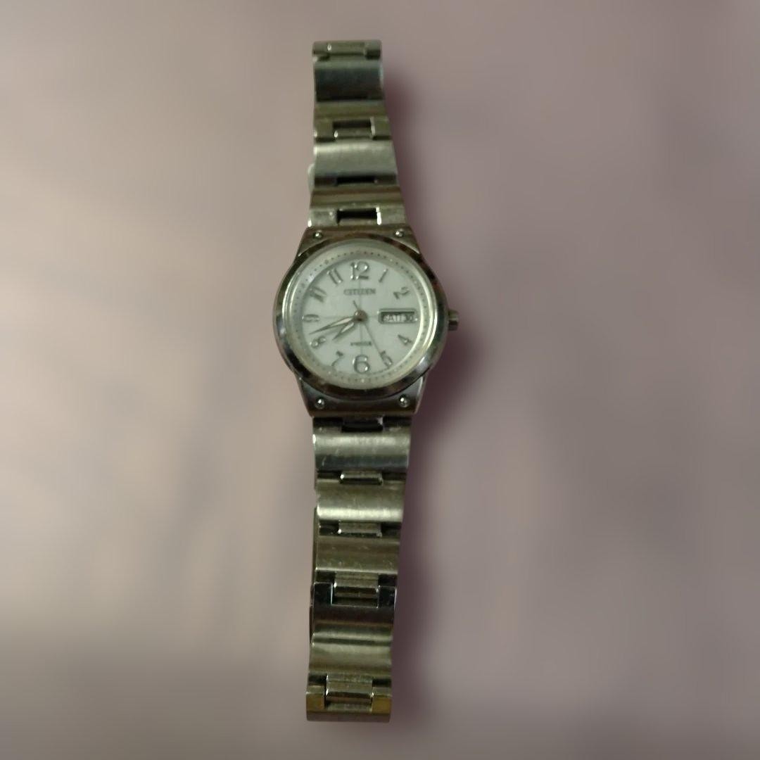 CITIZEN wicca Eco Drive Womens Watch Day Date Cell Needs Replacement