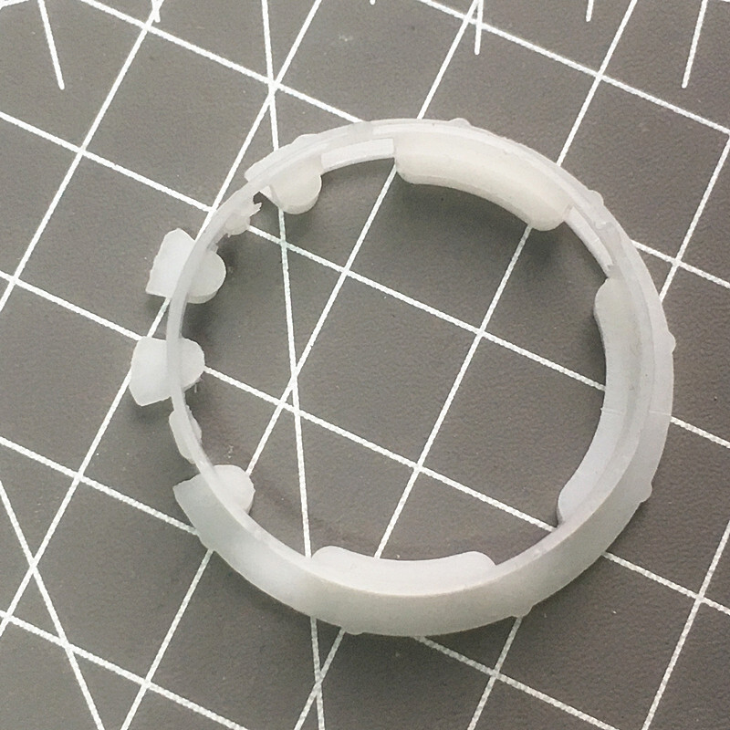 7.6mm Spacer Ring Plastic Watch Movement Cushion Mount for ETA 2824/2836/2846
