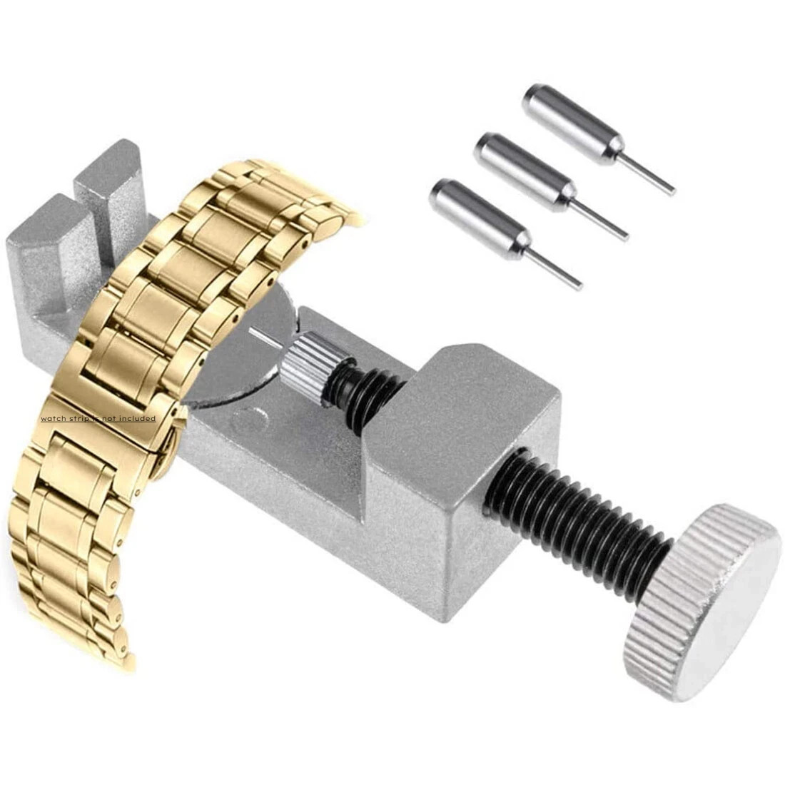 360Pcs Watch Pins Spring Bars Band Strap Link Remover Set Repair Kit Stainless