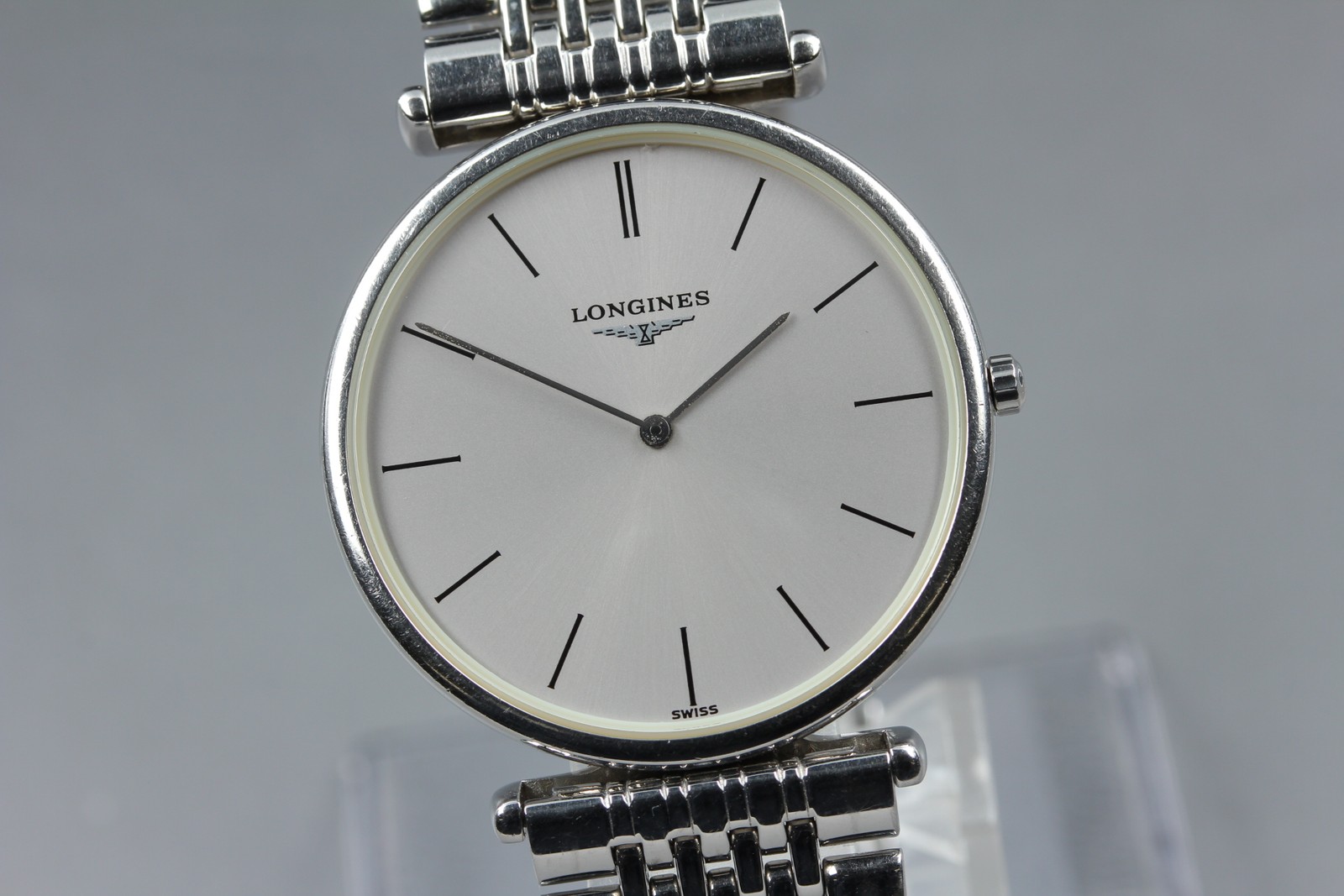 Longines Grand Classic L4.635.4 Men’s Watch 33mm Silver Dial Quartz [Near MINT]