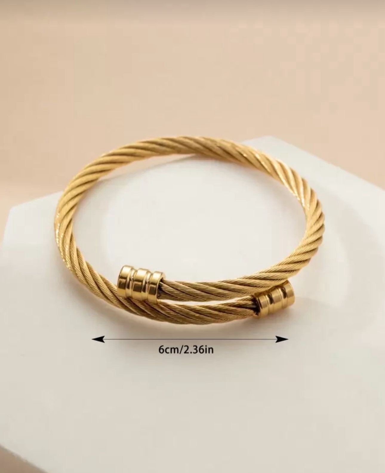 Men’s Unisex Golf Cuff Bangle Bracelet Stainless Steel Punk Biker Jewelry Gift